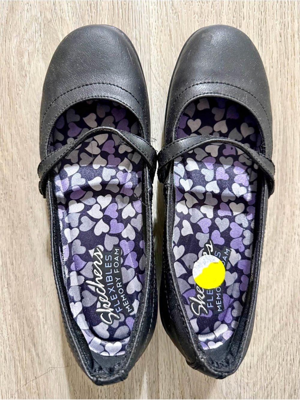 Skechers Mary Jane Shoes Womens Size 7 Flexibles Comfort Memory Foam Strap.